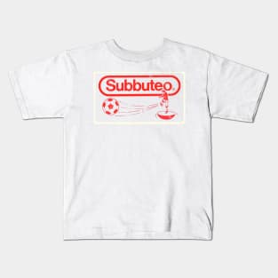 Retro subbuteo Kids T-Shirt